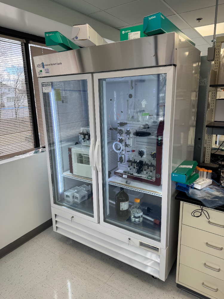 Image of ABS Double Door Lab Refrigerator